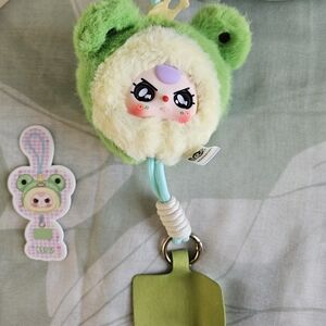 Baby Three Phone Lanyard - Confirmed Frog